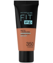 Maybelline Fit Me Matte + Poreless Foundation Normal To Oily 30 ml - 350 Caramel 