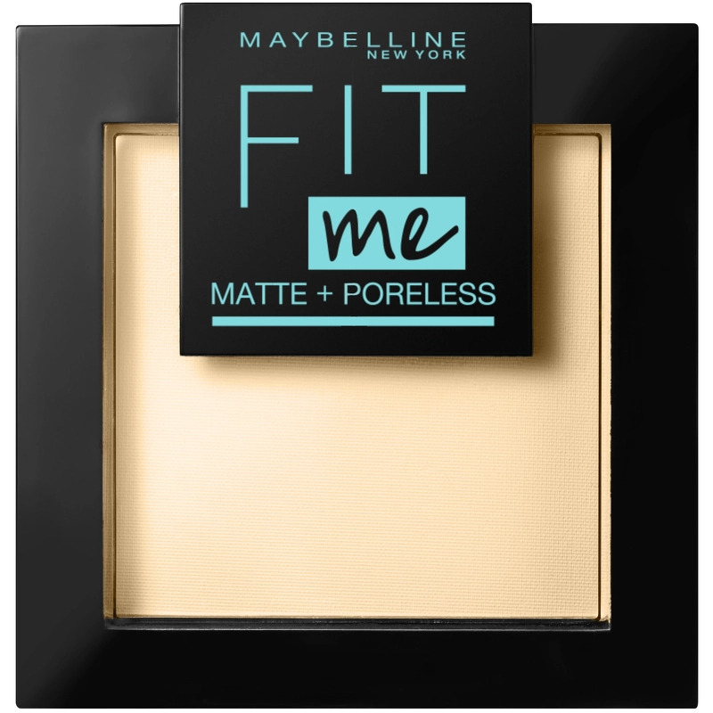 Se Maybelline Fit Me Matte + Poreless Powder 9 gr. - 220 Natural Beige hos NiceHair.dk