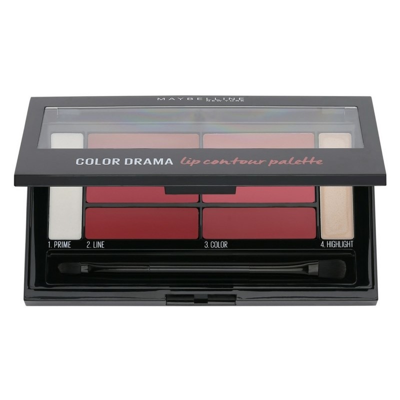 Maybelline Color Drama Lip Contour Palette 4 gr. 02 Blushed Bombshell (U)