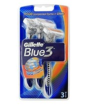 Gillette Blue3 Razors 3 Pieces (U)