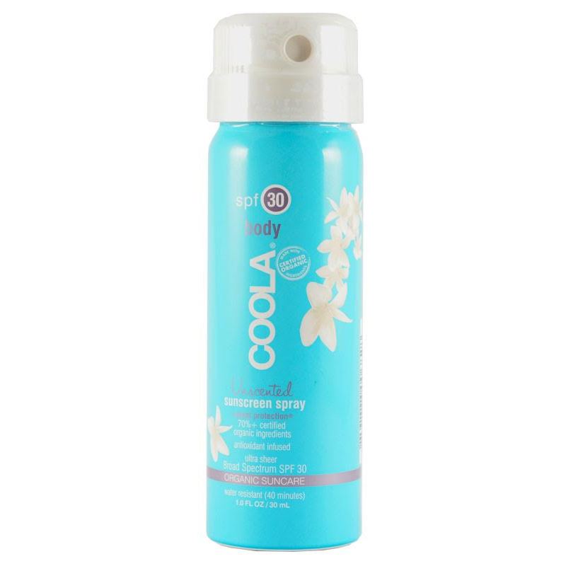 Foto van COOLA Sunscreen Spray Unscented SPF 30 - 30 ml