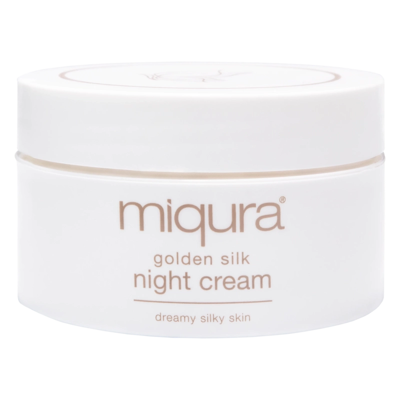 Se Miqura Golden Silk Anti-Age Night Cream, 50ml hos NiceHair.dk