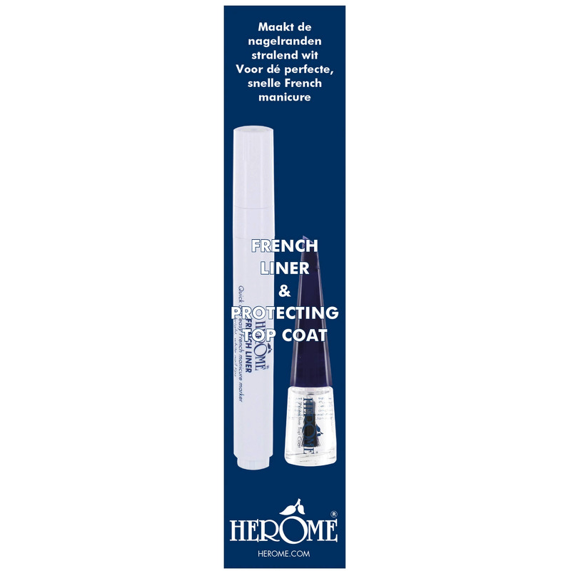 HerÃ´me French Liner & Protecting Top Coat 4 ml
