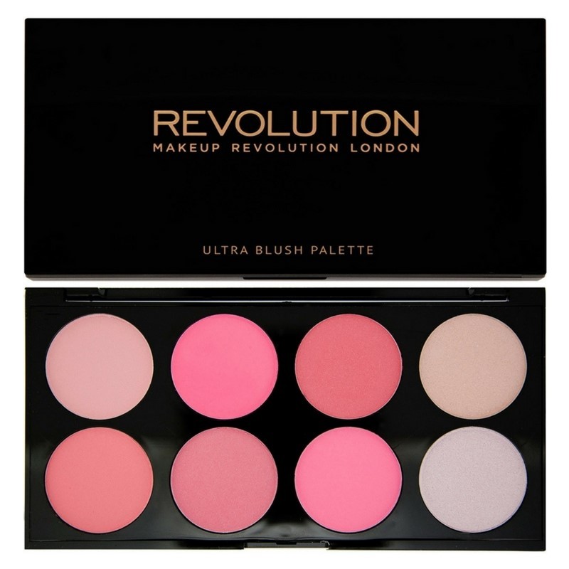 Makeup Revolution Ultra Blush Palette All About Pink 13 gr.