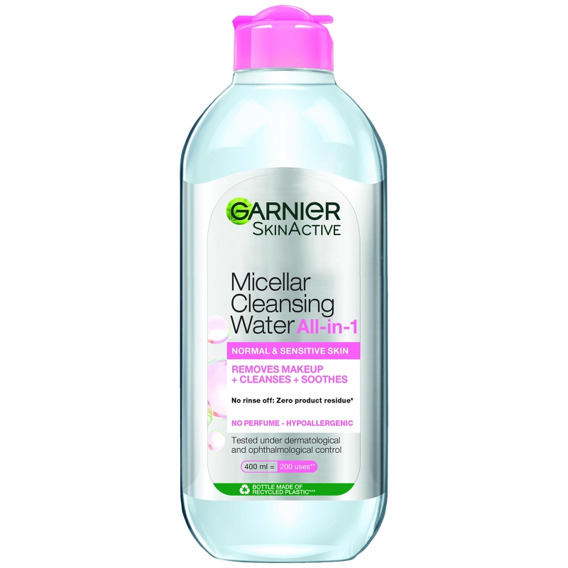 Billede af Garnier Skinactive Cleansing Micellar Water Normal & Sensitive Skin 400 ml
