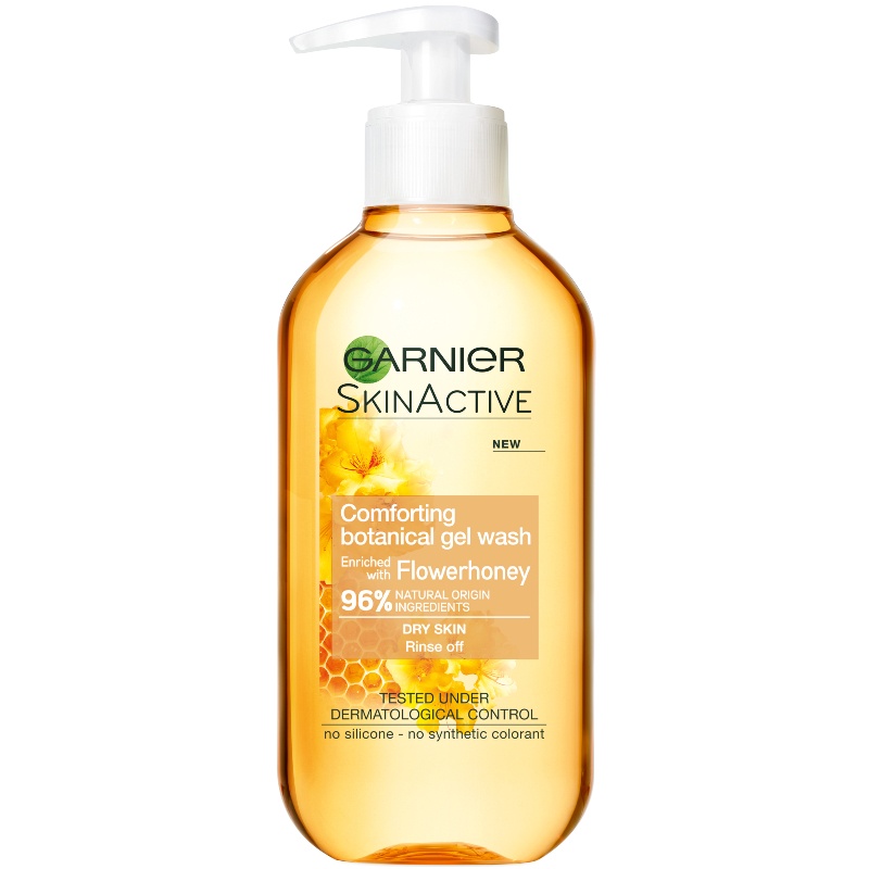 Garnier Skinactive Cleansing Comforting Botanical Gel Wash 200 ml (U)