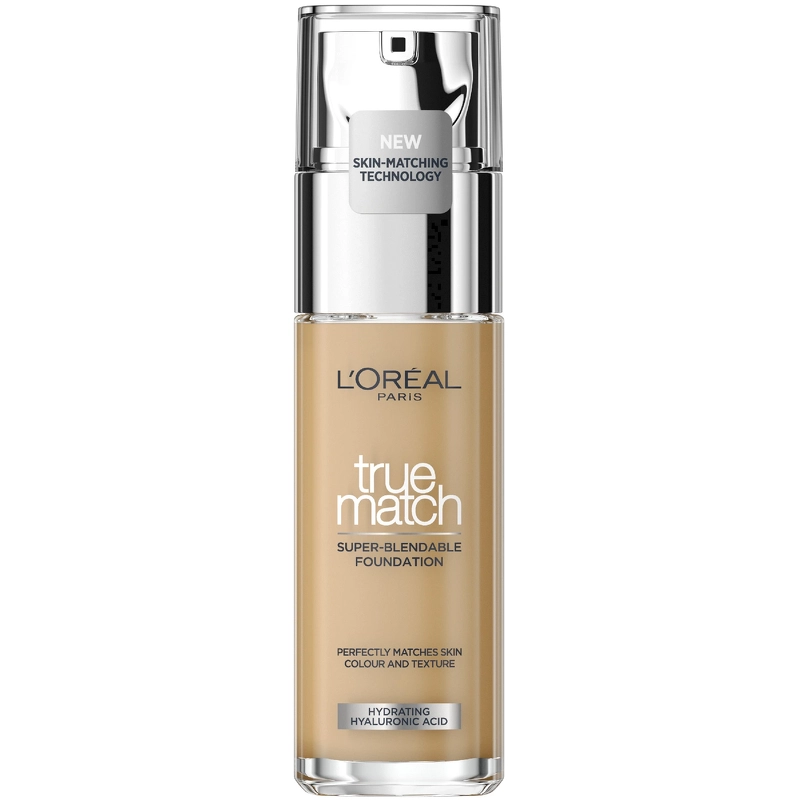 Se L'Oreal Paris Cosmetics True Match Foundation 30 ml - 6.N Honey hos NiceHair.dk