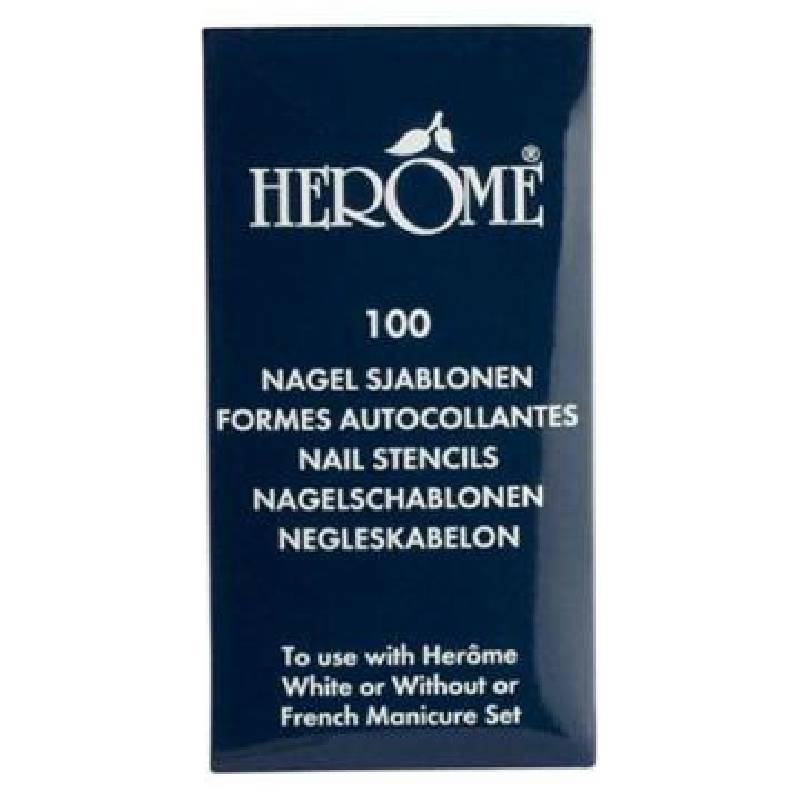 helpen Geven munitie Herôme Nail Templates For French Manicure 100 Pieces