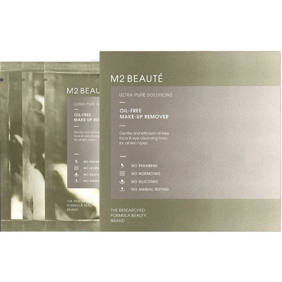 M2 Beauté Ultra Pure Solutions Oil-Free Make-Up Remover 2 ml - 7 Pieces