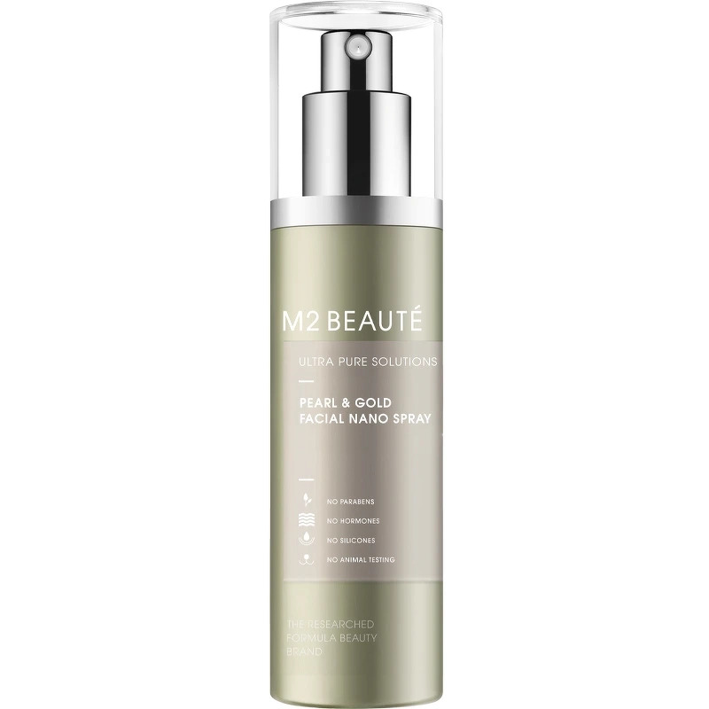 M2 Beaute Ultra Pure Solutions Pearl & Gold Facial Nano Spray 75 ml thumbnail