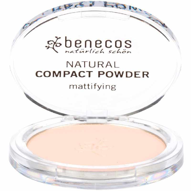 Benecos Natural Compact Powder Mattifying 9 gr. - Fair thumbnail