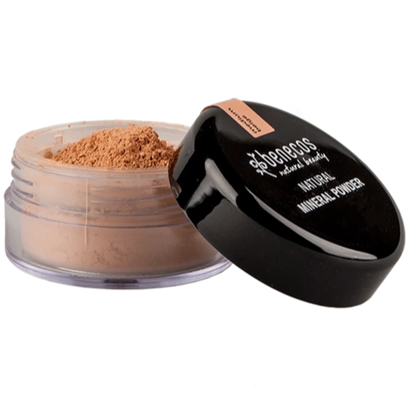 Benecos Natural Mineral Powder 6 g - Medium Beige
