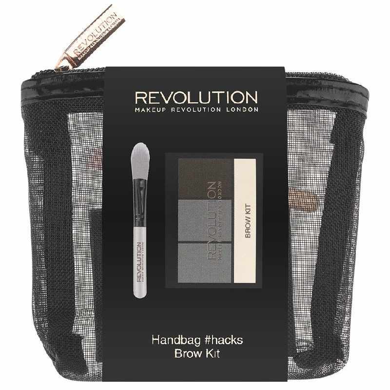 Makeup Revolution Handbag Hacks Brow Kit Gift Set (Limited Edition)