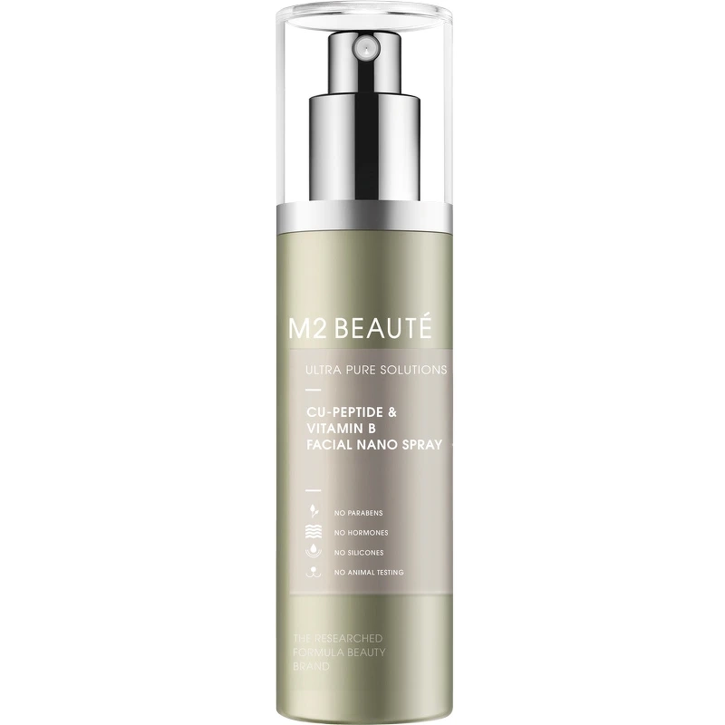 M2 Beaute Ultra Pure Solutions Cu-Peptide & Vitamin B Facial Nano Spray 75 ml thumbnail