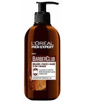 L'Oréal Paris Men Expert BarberClub Beard + Face + Hair 3-In-1 Wash 200 ml