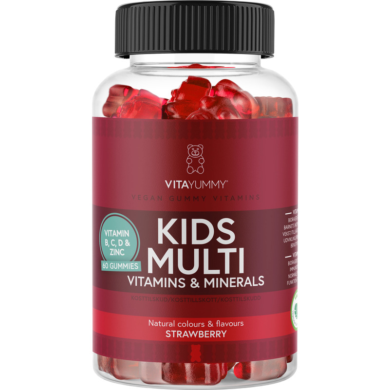 VitaYummy Kids Multi Vitamins Strawberry 60 pcs
