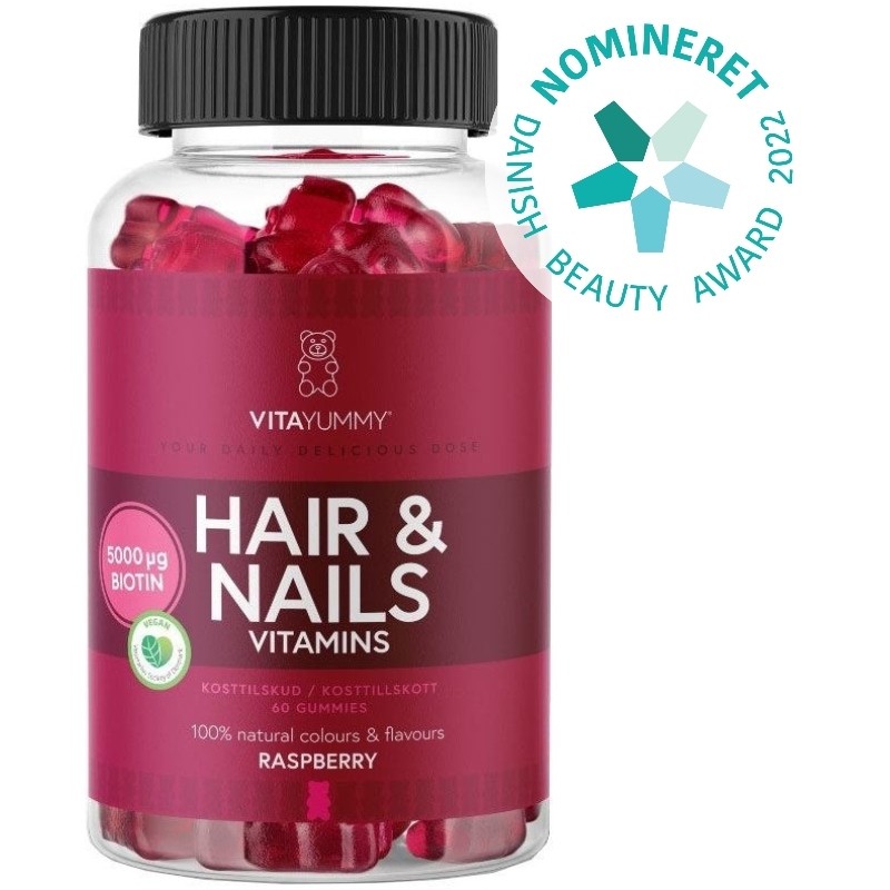 VitaYummy Hair & Nails Vitaminer 60 Pieces thumbnail