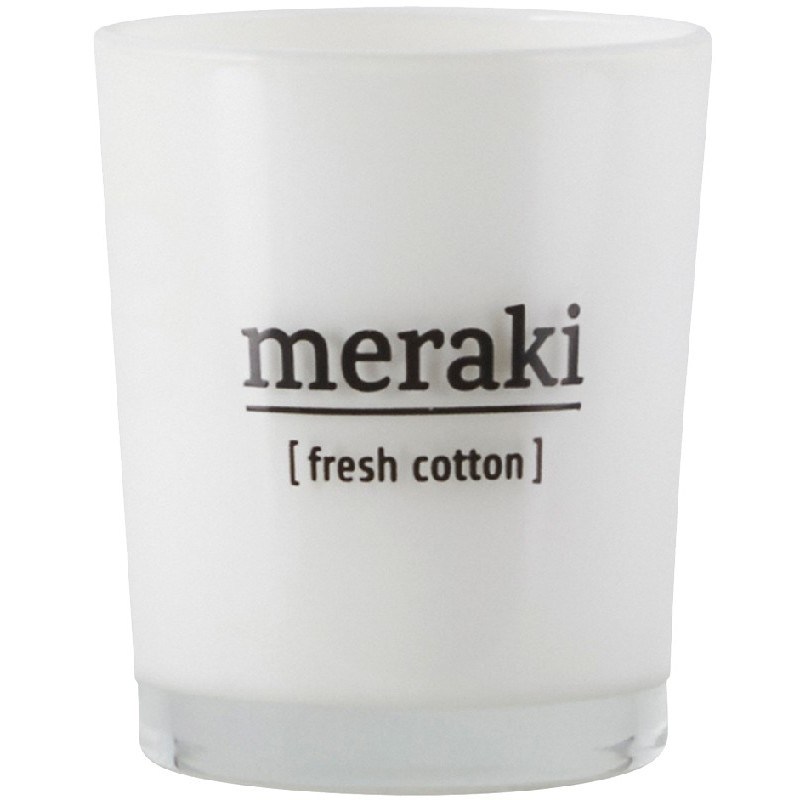 Meraki Scented Candle 5,5 x 6,7 cm - Fresh Cotton thumbnail