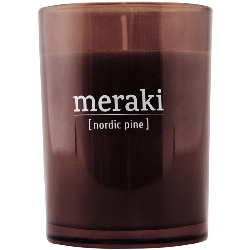Meraki Scented Candle 8 x 10,5 cm - Nordic Pine thumbnail