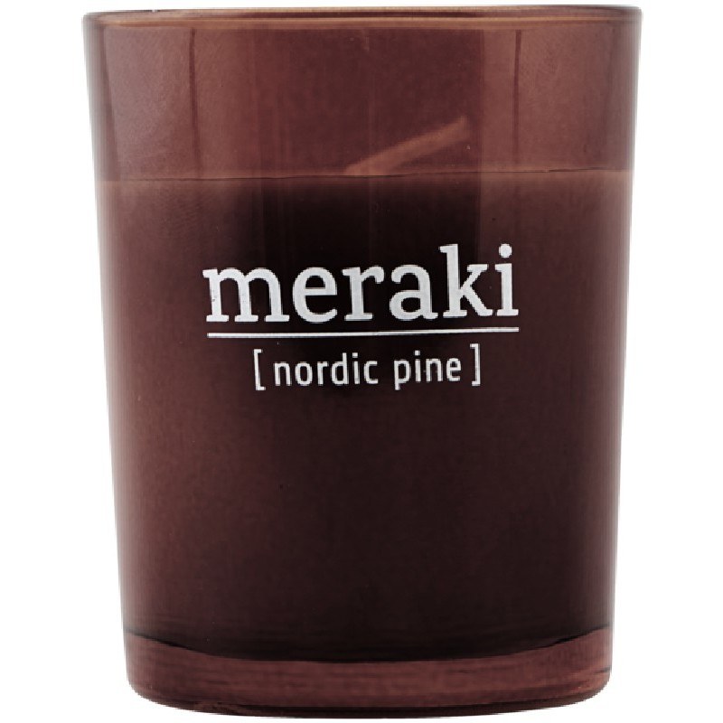 Meraki Scented Candle 5,5 x 6,7 cm - Nordic Pine thumbnail