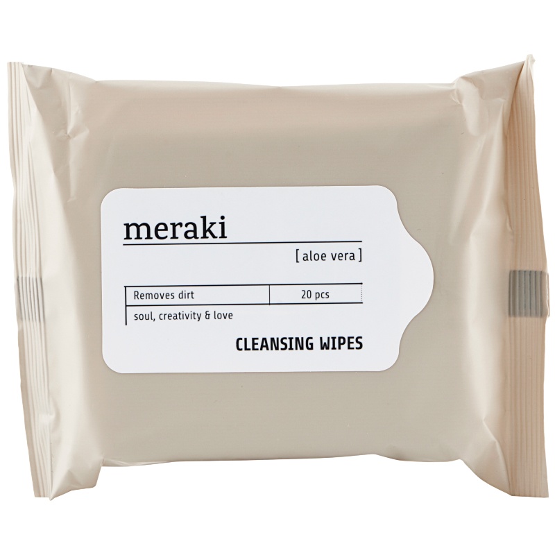 Meraki Cleansing Wipes Aloe Vera - 20 Pieces (U) thumbnail