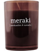 Meraki Scented Candle 8 x 10,5 cm - Sandcastles & Sunsets