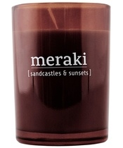 Meraki Scented Candle 5,5 x 6,7 cm - Sandcastles & Sunsets 