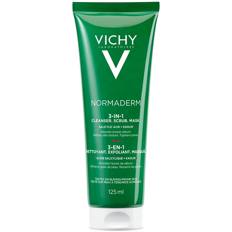 Vichy Normaderm 3-In-1 Scrub, Cleanser & Mask 125 ml thumbnail