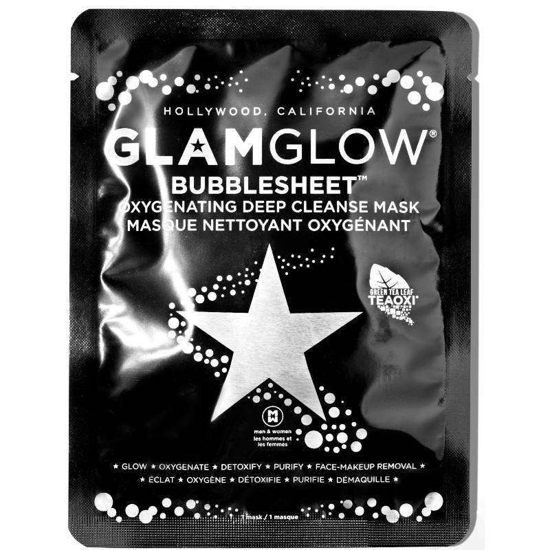 GlamGlow Bubblesheet Oxygenating Deep Cleanse Mask 1 piece thumbnail
