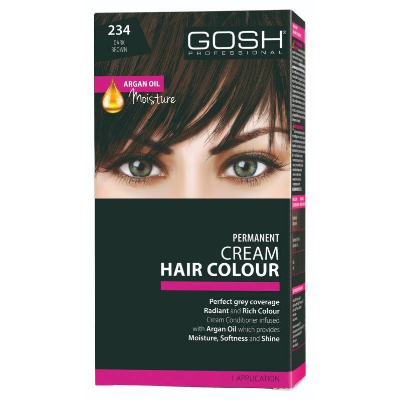 Gosh Hair Colour 234 Dark Brown 4 0