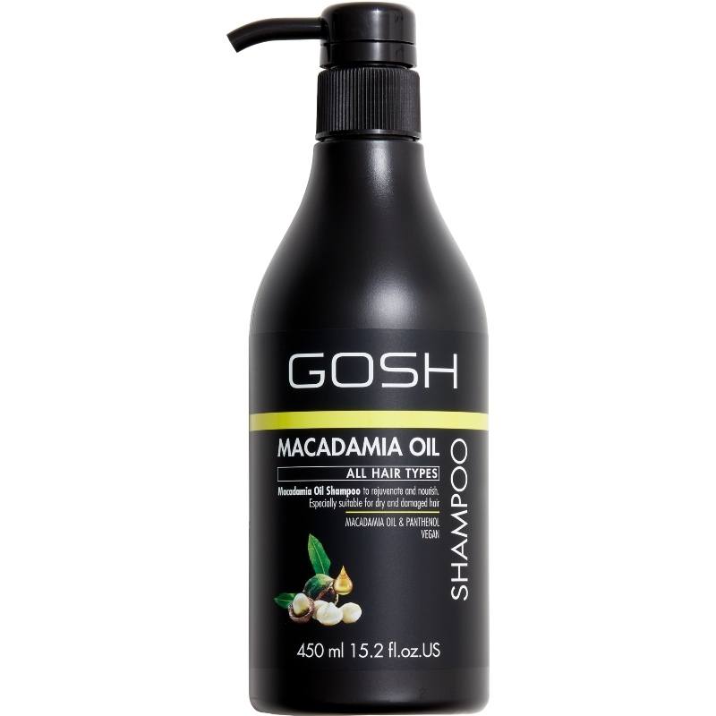 1: GOSH Shampoo Macadamia Oil 450 ml