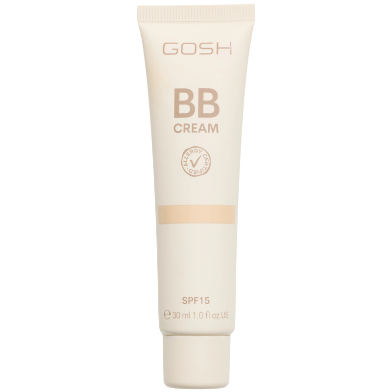 GOSH Copenhagen BB Cream Foundation Primer Moisturizer SPF 15 - 30 ml - 02 Beige