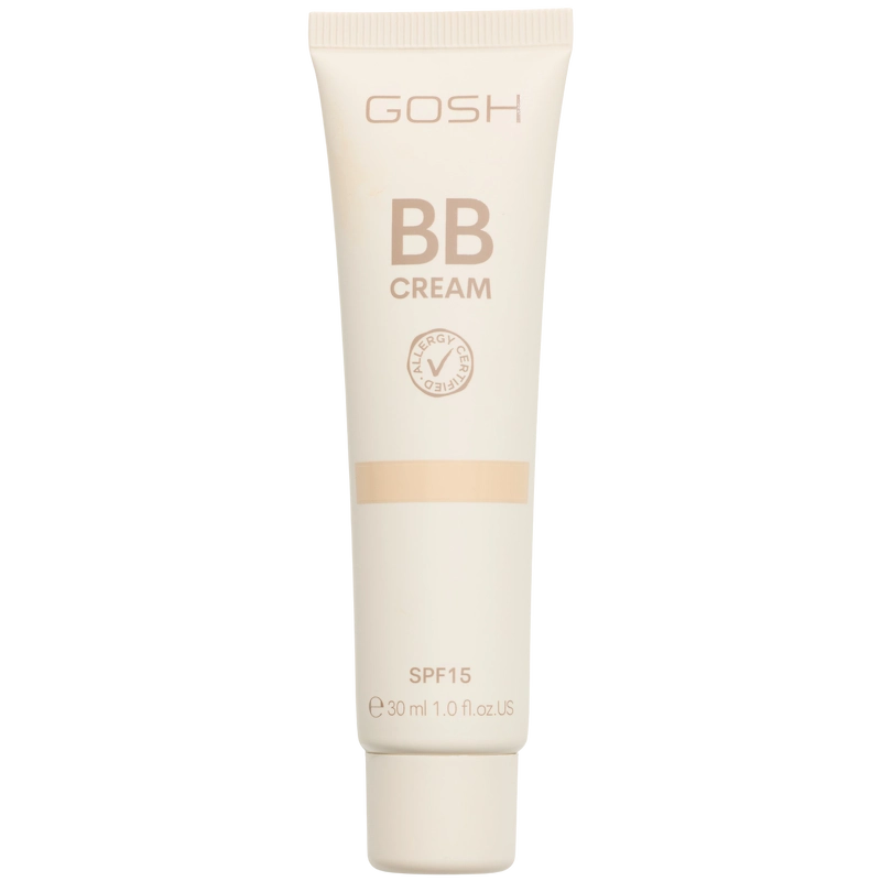 GOSH BB Cream Foundation Primer Moisturizer SPF 15 30 ml - 02 Beige