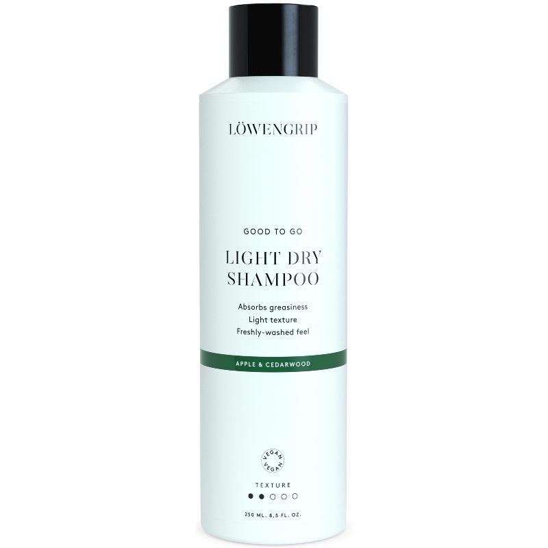1: Löwengrip Good To Go Light Dry Shampoo Apple & Cederwood (250 ml)