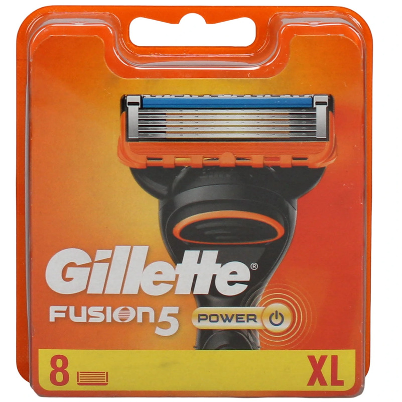 Gillette Fusion Power - Genopfyldelig barberklingepatron - han - 5 klinger
