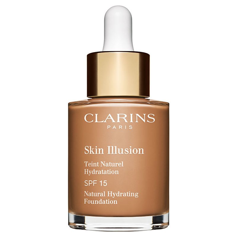 Billede af Clarins Skin Illusion Natural Hydrating Foundation SPF15 30 ml - 113 Chestnut