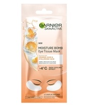 Garnier Skinactive Moisture Bomb Eye Tissue Mask Orange Juice 1 Piece