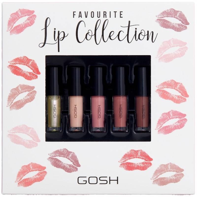 GOSH Favourite Lip Collection 5 Pieces thumbnail