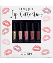 GOSH Favourite Lip Collection 5 Pieces