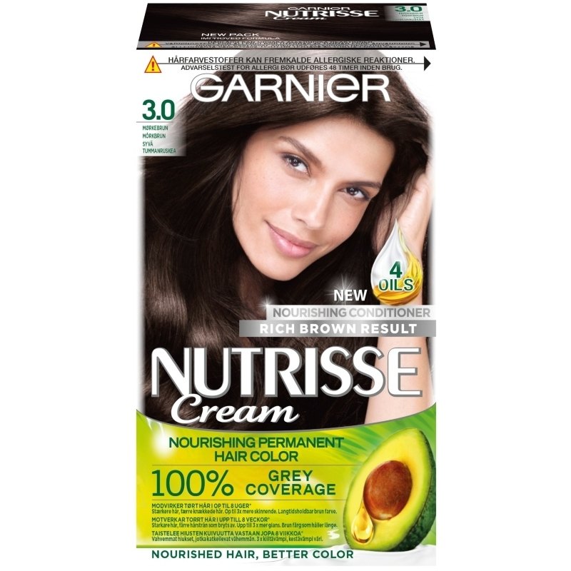 Garnier Nutrisse Cream 3.0 Mørkebrun thumbnail