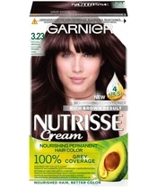 Garnier Nutrisse Cream 3.23 Deep Golden Dark Brown