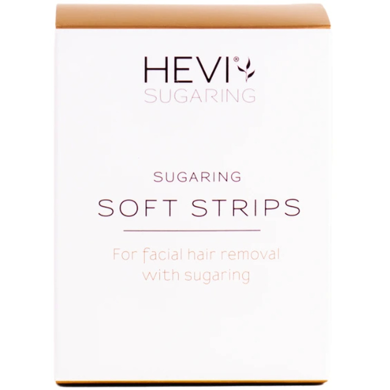 Hevi Sugaring Soft Strips To The Face 100 pieces