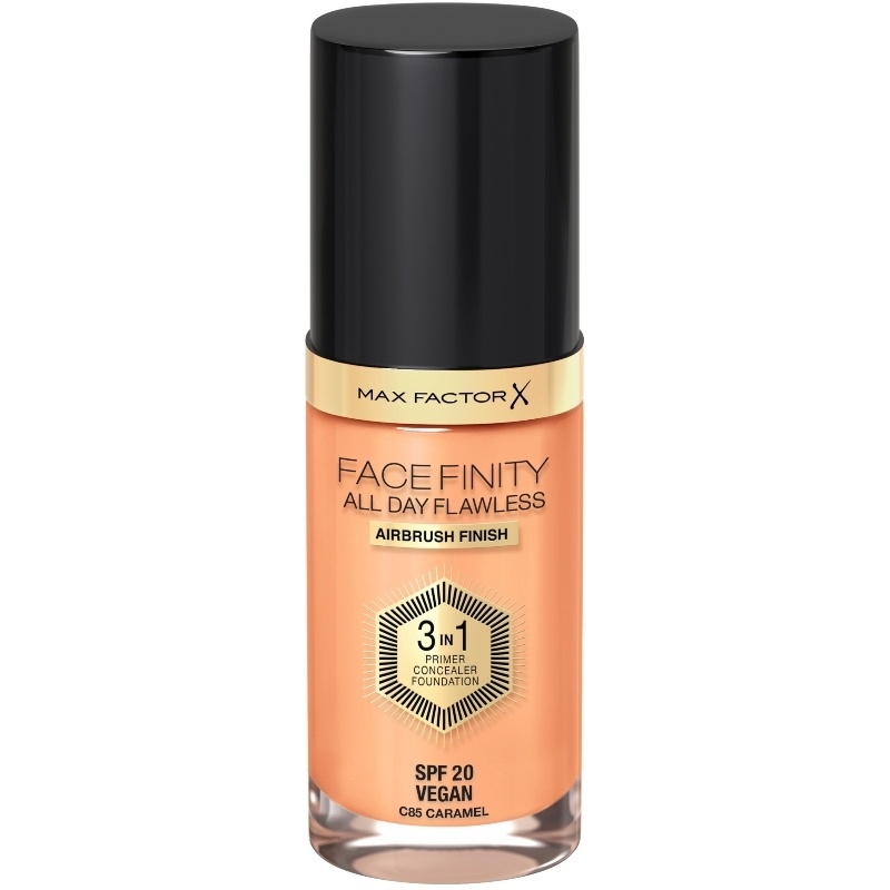 Max Factor Face Finity All Day Flawless 3In1 Foundation Spf 20 - 30 ml - Caramel 85 thumbnail