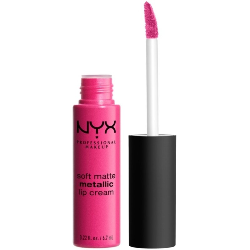 NYX Professional Makeup, NYX Prof. Makeup Soft Matte Metallic Lip Cream 6,7 ml - Paris Billede af NYX Professional Makeup, NYX Prof. Makeup Soft Matte Metallic Lip Cream 6,7 ml - Paris