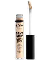 NYX Prof. Makeup Can't Stop Won't Stop Contour Concealer 3,5 ml - Pale 