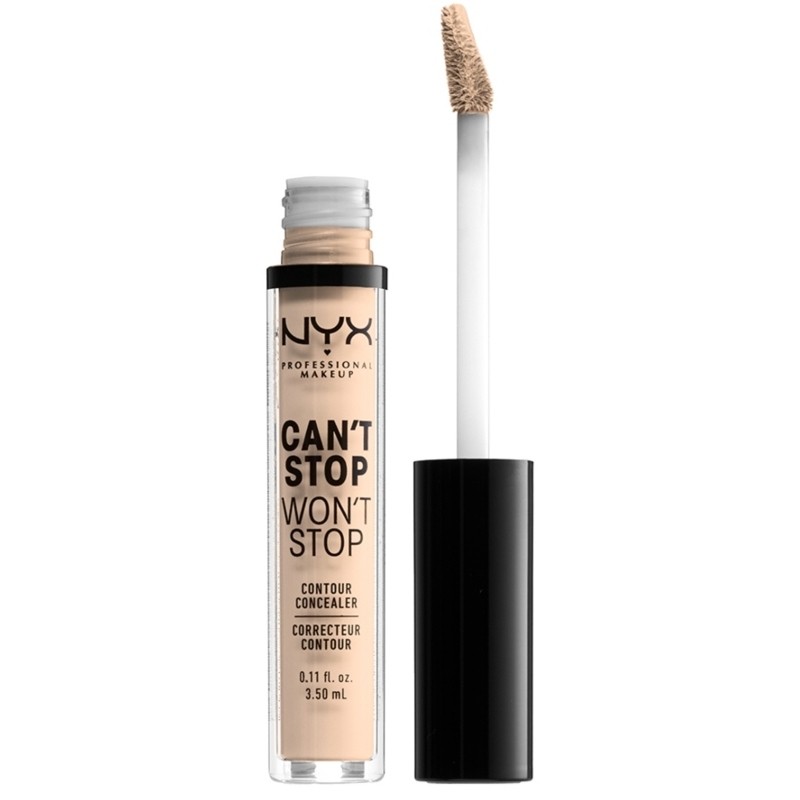 NYX Prof. Makeup Can't Stop Won't Stop Contour Concealer 3,5 ml - Light Ivory thumbnail