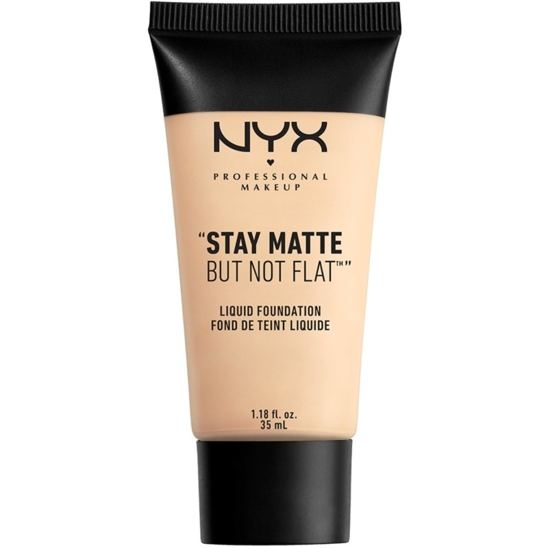 NYX Professional Makeup, NYX Prof. Makeup Stay Matte But Not Flat Liquid Foundation 35 ml - Ivory Billede af NYX Professional Makeup, NYX Prof. Makeup Stay Matte But Not Flat Liquid Foundation 35 ml - Ivory
