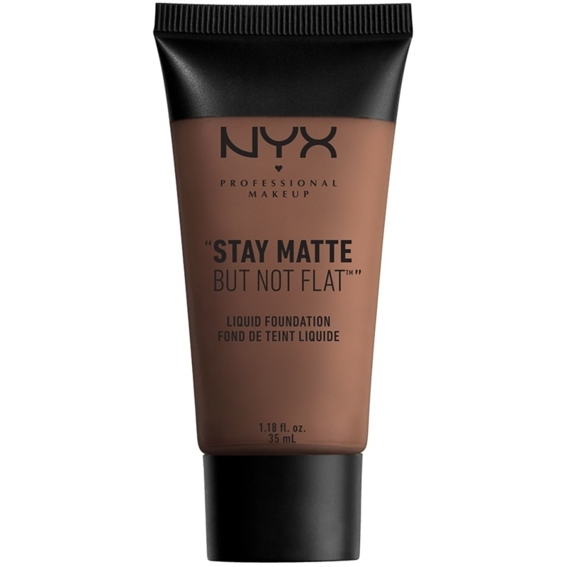 NYX Prof. Makeup Stay Matte But Not Flat Liquid Foundation 35 ml - Deep Dark (U)