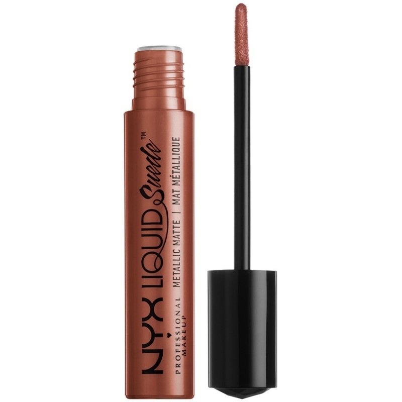 NYX Prof. Makeup Liquid Suede Metallic Matte 4 ml - Mauve Mist (U) thumbnail