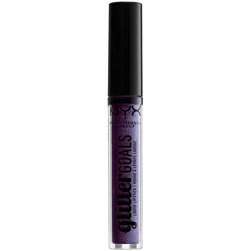 NYX Prof. Makeup Glitter Goals Liquid Lipstick 3 ml - Amethyst Vibes (U) thumbnail